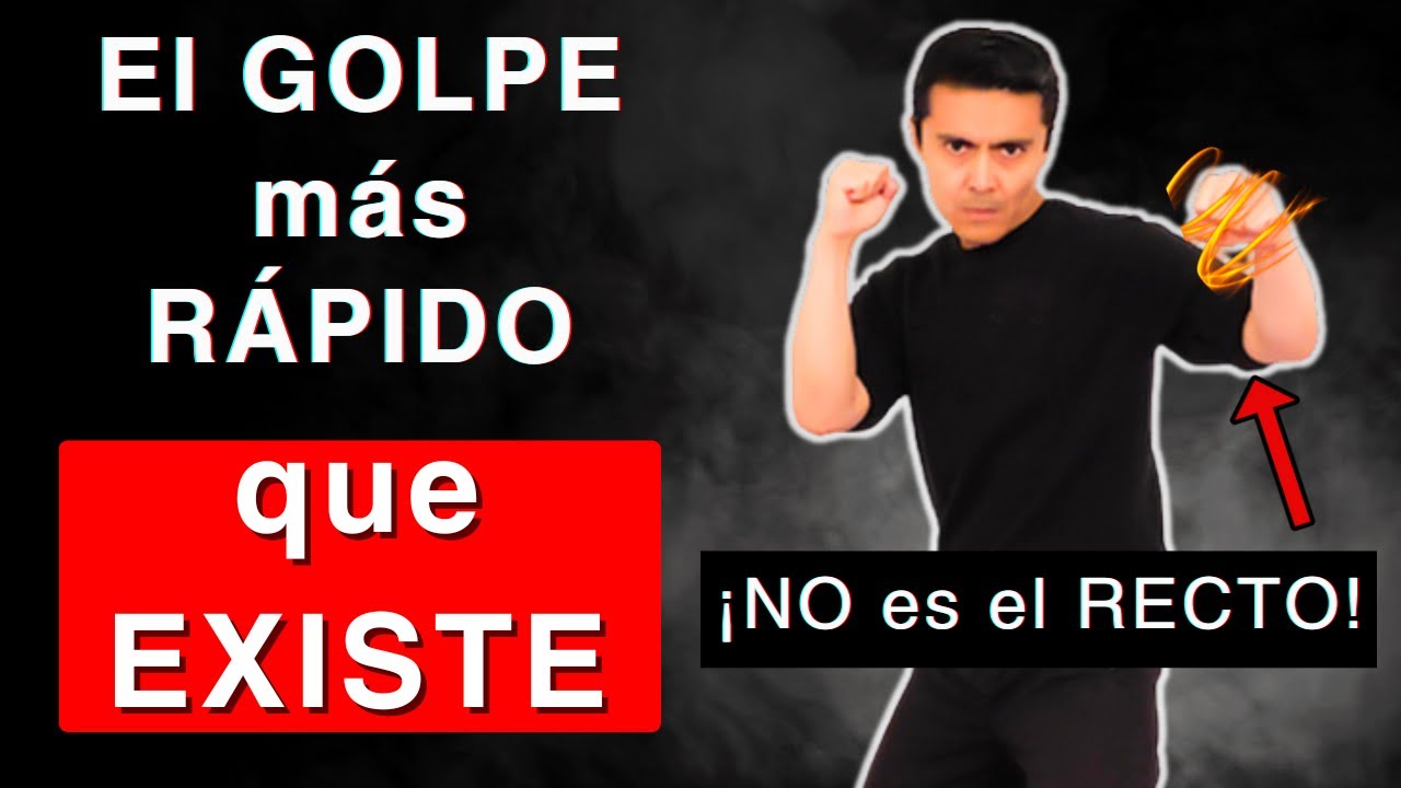 El golpe más RÁPIDO que EXISTE (¡y NO es el RECTO!)