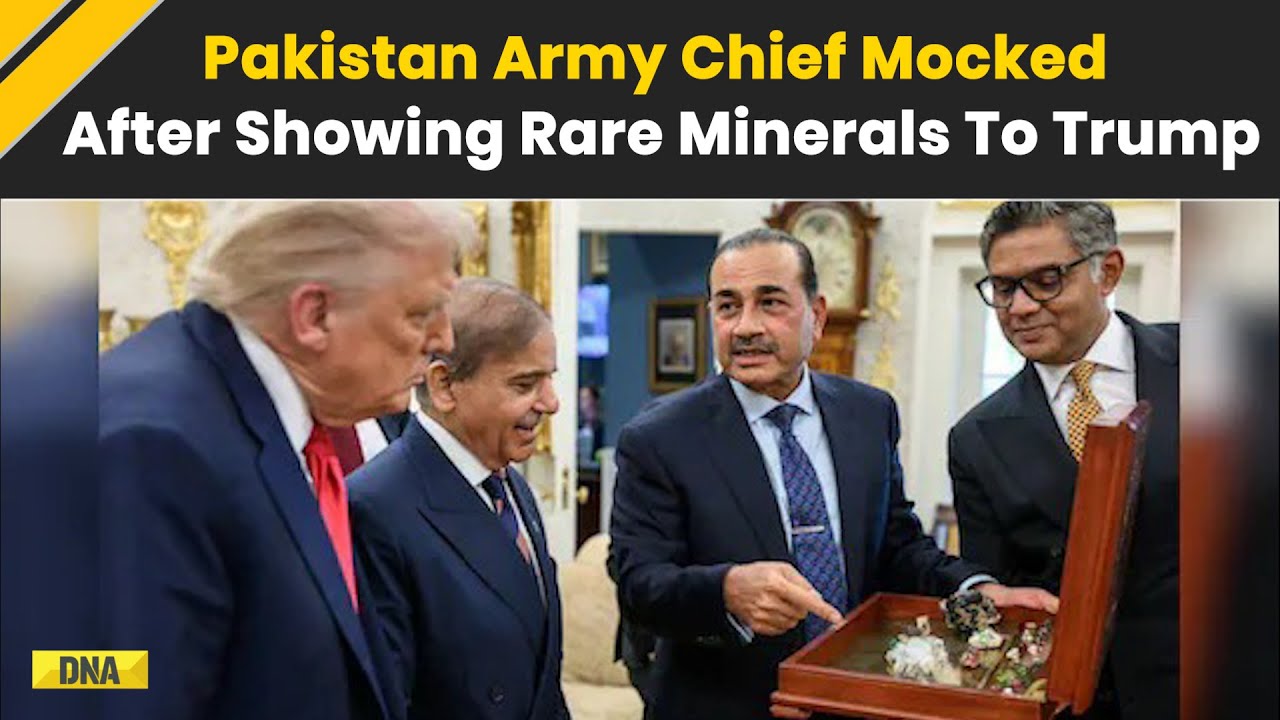 Trump News: Pakistan Army Chief Humiliated After Showing Minerals to Trump | World News