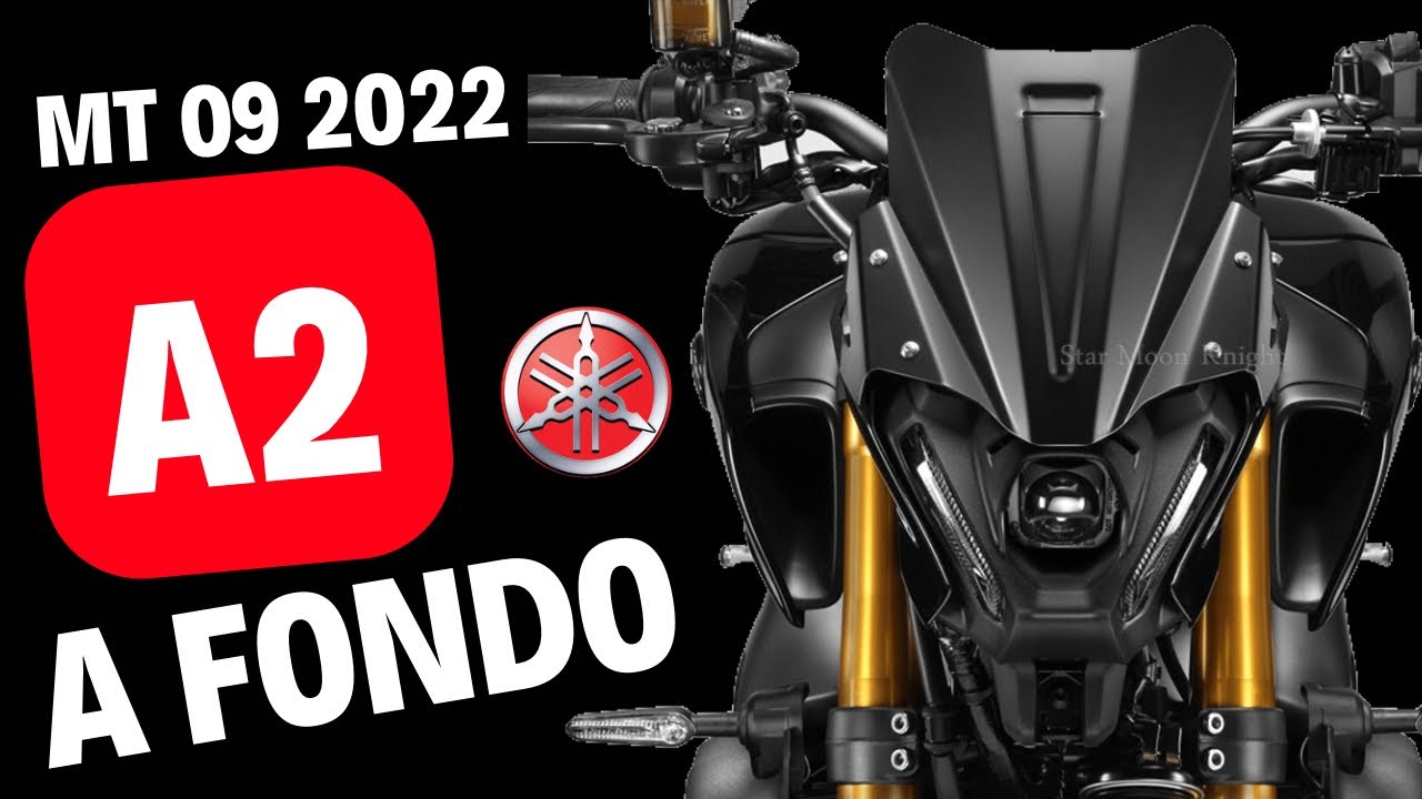 YAMAHA MT 09 LIMITADA A2 EDICIÓN 2022