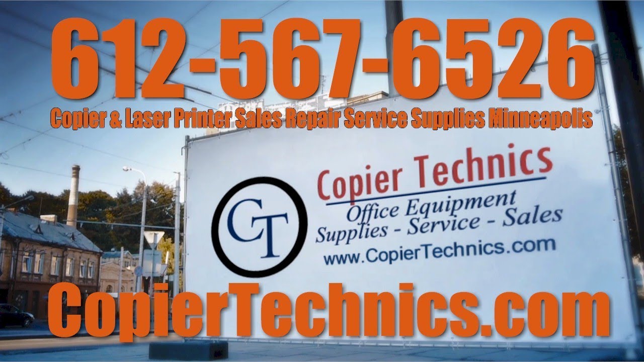 Copier & Laser Printer Sales Repair Service Supplies Minneapolis