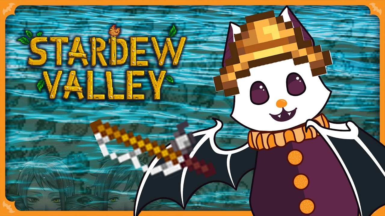Fishing is Love, Fishing is Life ~ Stardew Valley Part 2 - Live