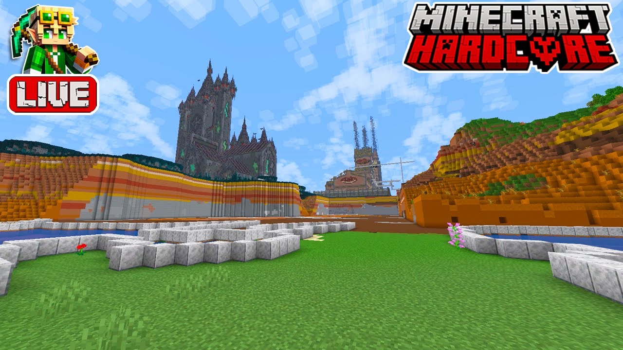 🔴 LIVE 🔴 Digging for a Fallout-Inspired Build in my 53,600 Day Hardcore Minecraft World