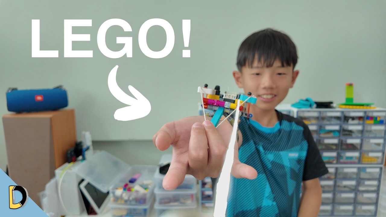 LEGO Webshooter! (Shoots a Magnet)