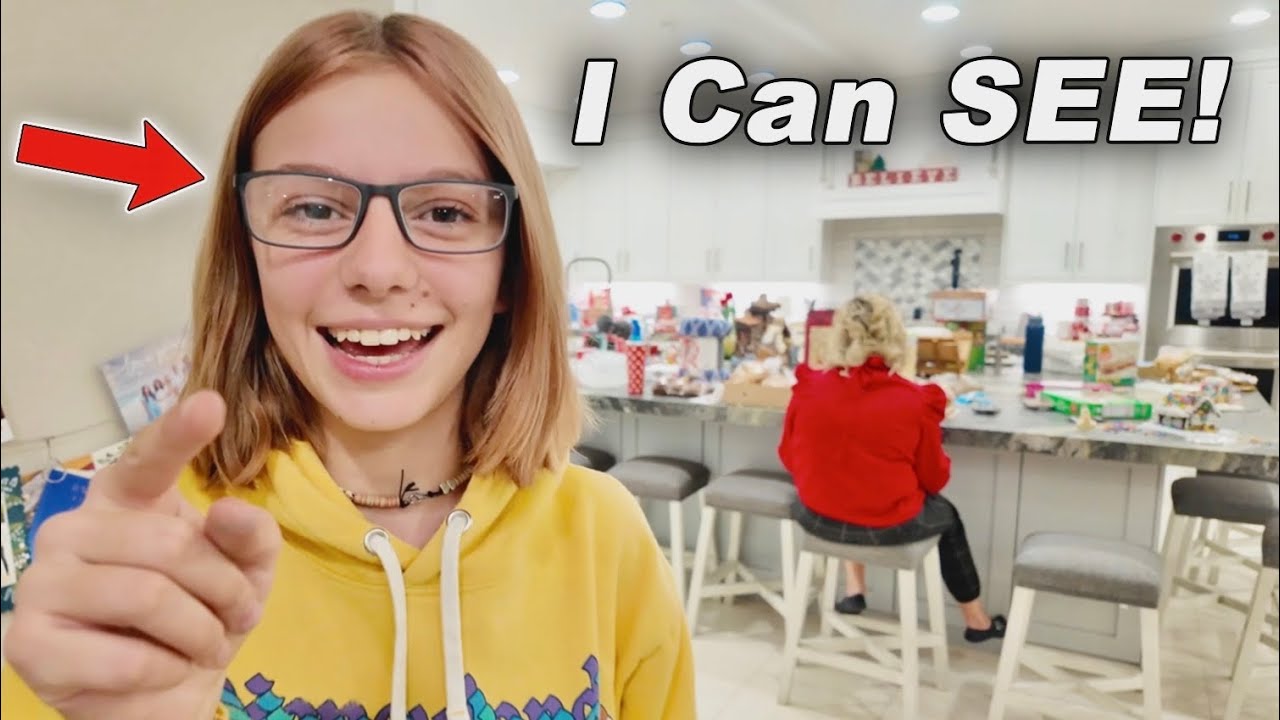 WAIT....Lizzy Needs GLASSES?