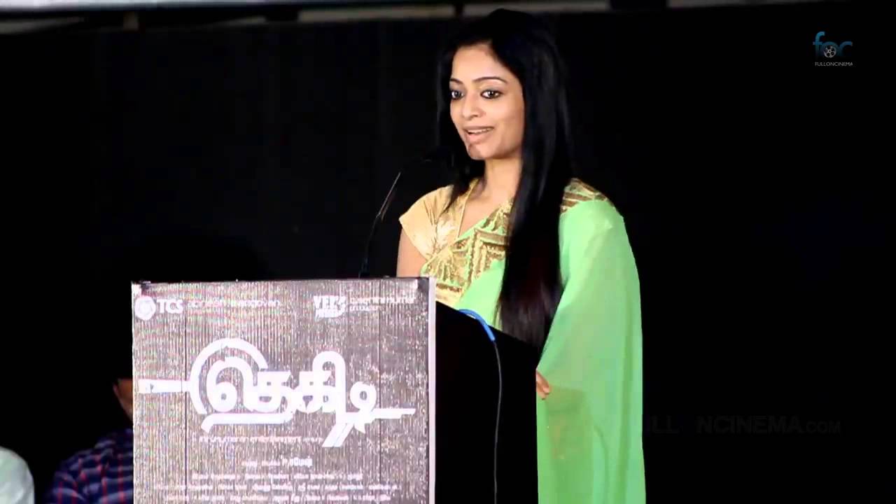 Janani Iyer heroine of thegidi
