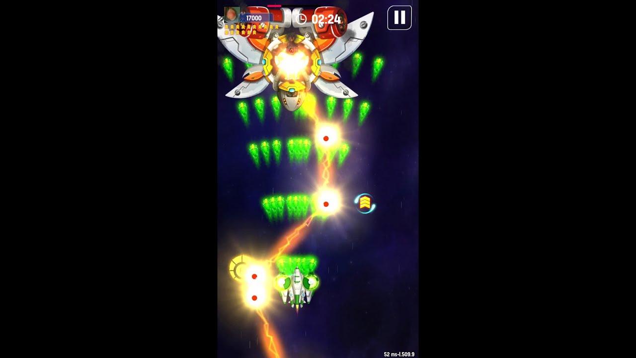 Space shooter boss 5 for newbie - bắn ruồi trùm 5 cho người mới chơi #subcribe#for#morevideo#