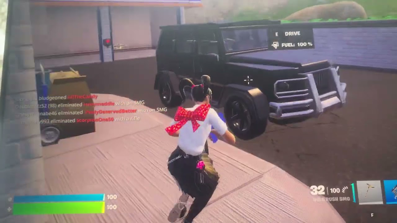 Playing Fortnight 