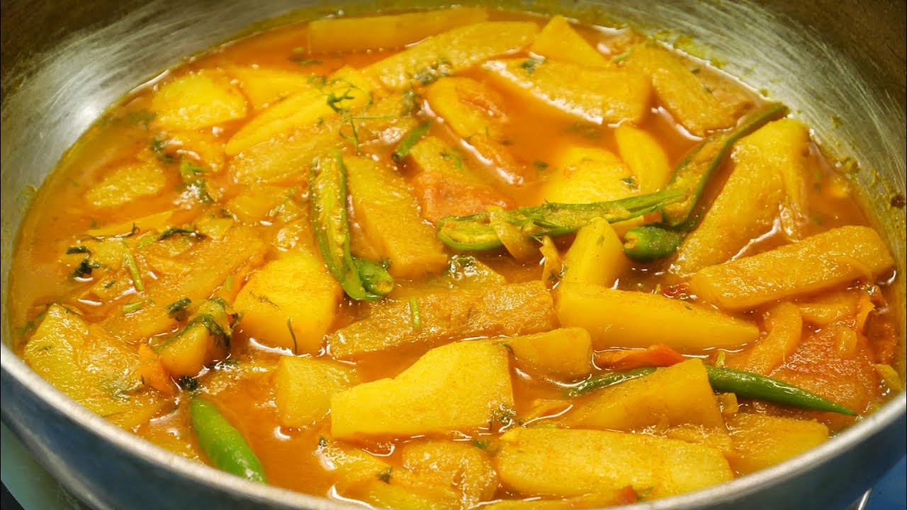 মাছ বা কোন কিছু ছাড়া মুলার তরকারি সহজ রেসিপি । Easy Radish curry recipe