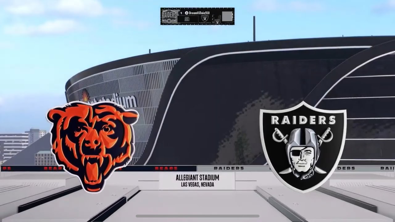#Madden26 USER Franchise: Da Franchize Boyz Raiders Y1W4 vs The Bears