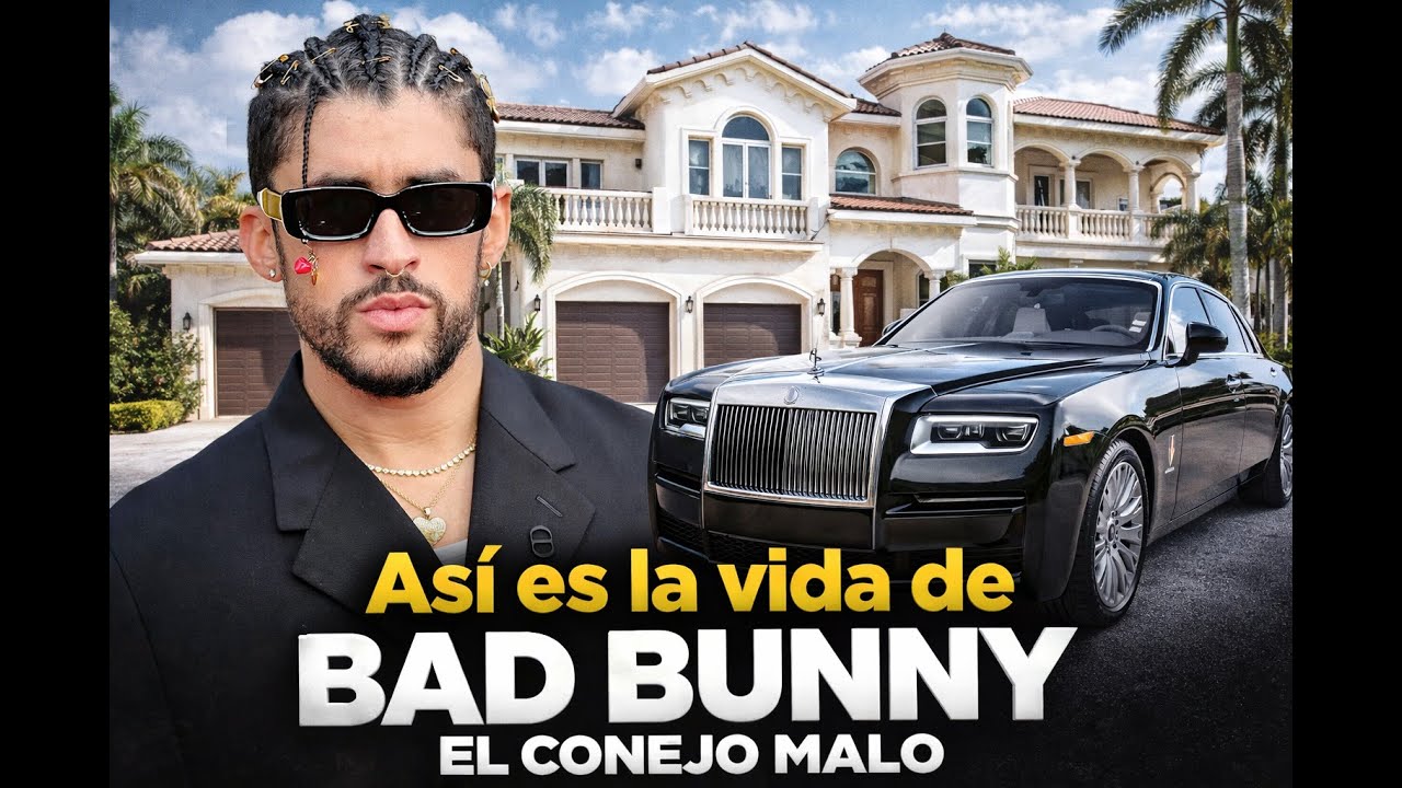 👀 Así es la vida REAL de Bad Bunny#YouTubeLatino#VideoViral#Miniatura#Trending#FYP