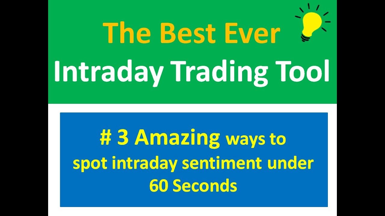 The Best Ever Intraday Tool for Day Trading