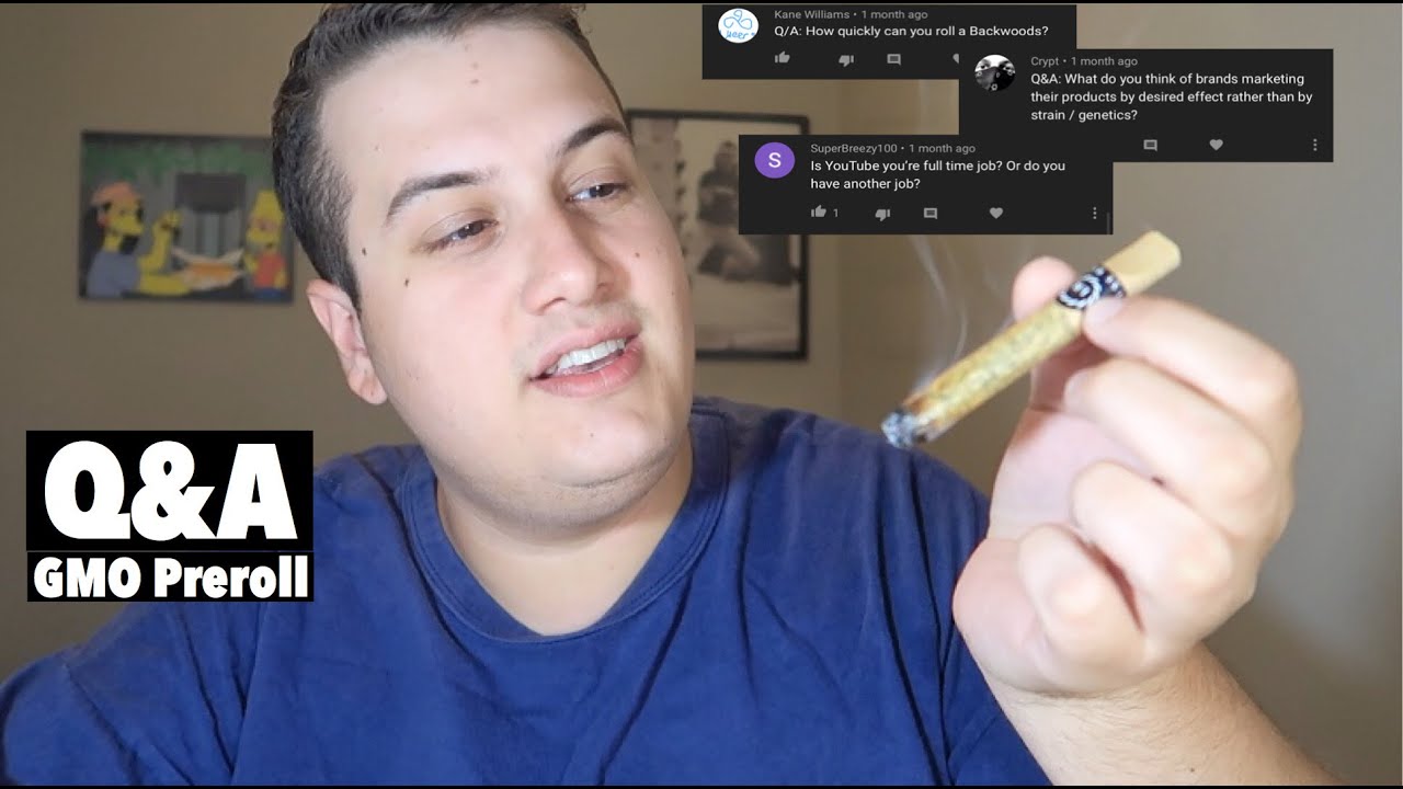 Q&A + Smoking a GMO PREROLL