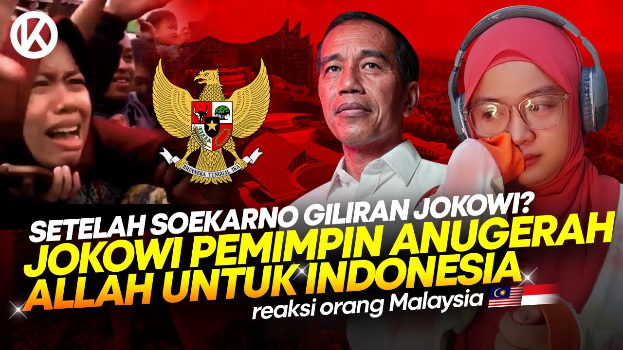 🇮🇩Nangis‼️ Gara-Gara Jokowi Seluruh Indonesia Jadi Begini 🇲🇾 Reaction