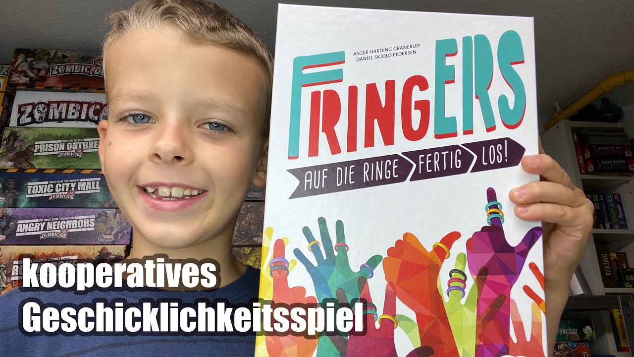 Fringers (ABACUSSPIELE) - Abläufe und gameplay mit Alina und Elias - ab 8 Jahre