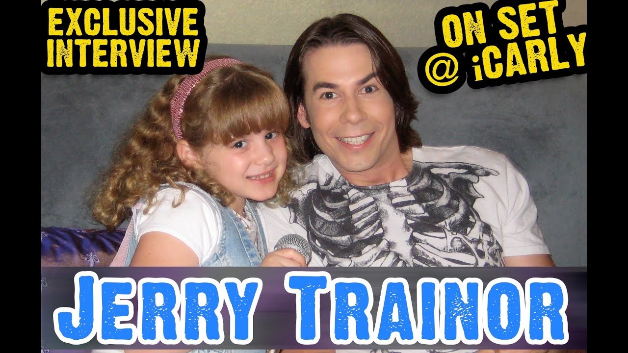 JERRY TRAINOR - Spencer on SET at iCARLY Funny Interview & Dan Schneider info w PIPER REESE!
