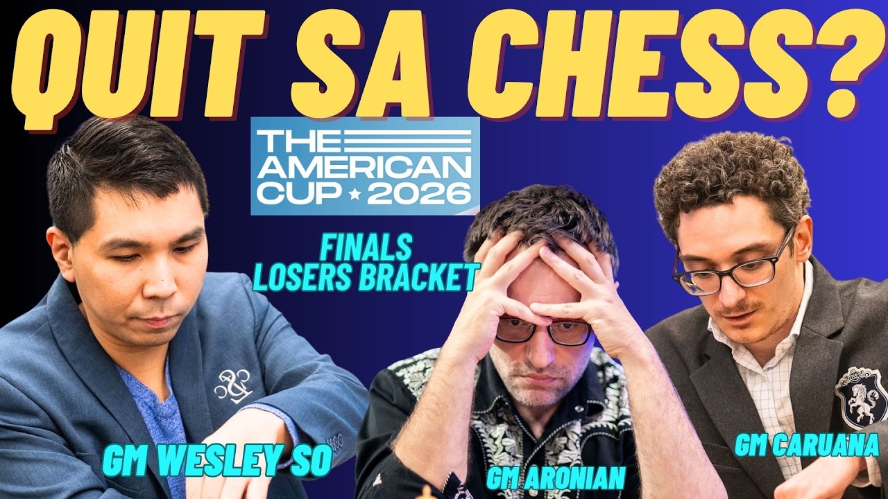 WESLEY SO MAGRETIRE NA SA CHESS? SINO BA MAKAKALABAN NYA? Caruana vs Aronian! American cup 2026
