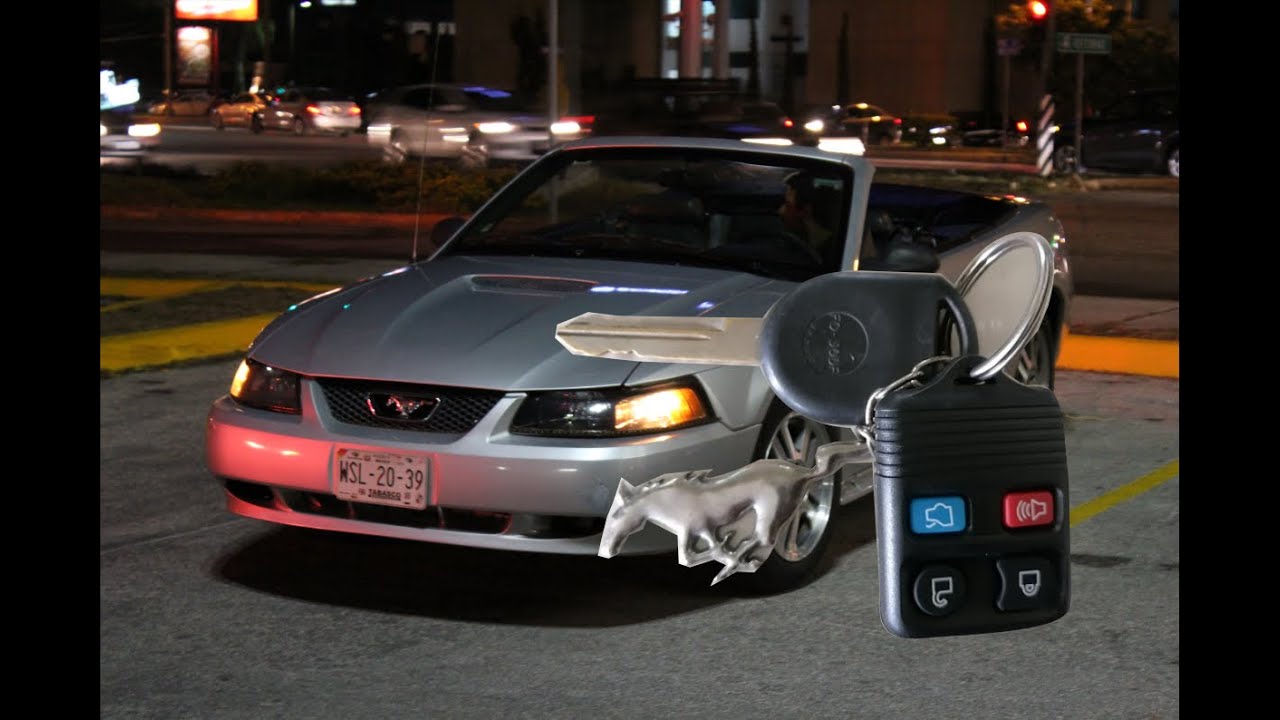 Como programar control remoto para Ford Mustang 1999-2006
