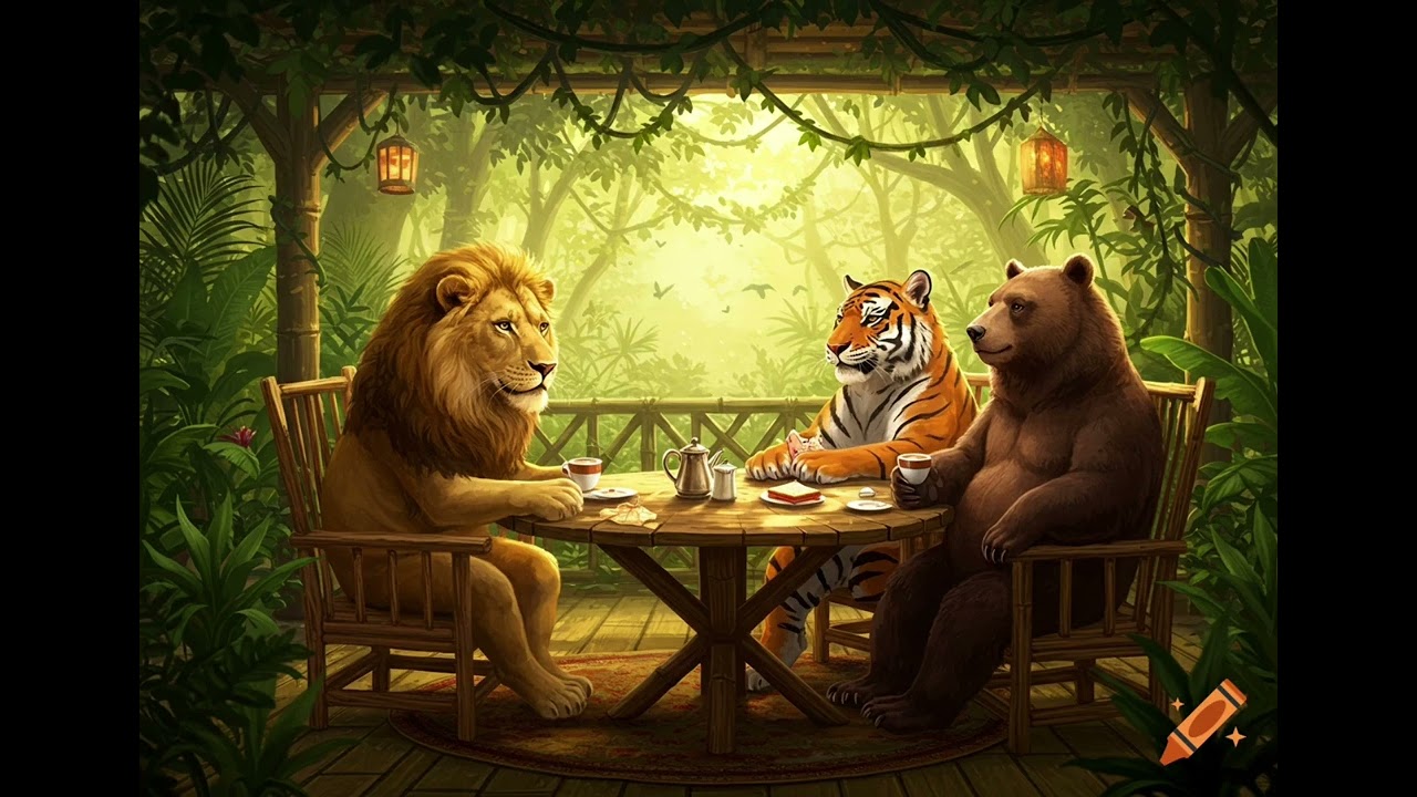 Ein Tiger gibt nicht auf