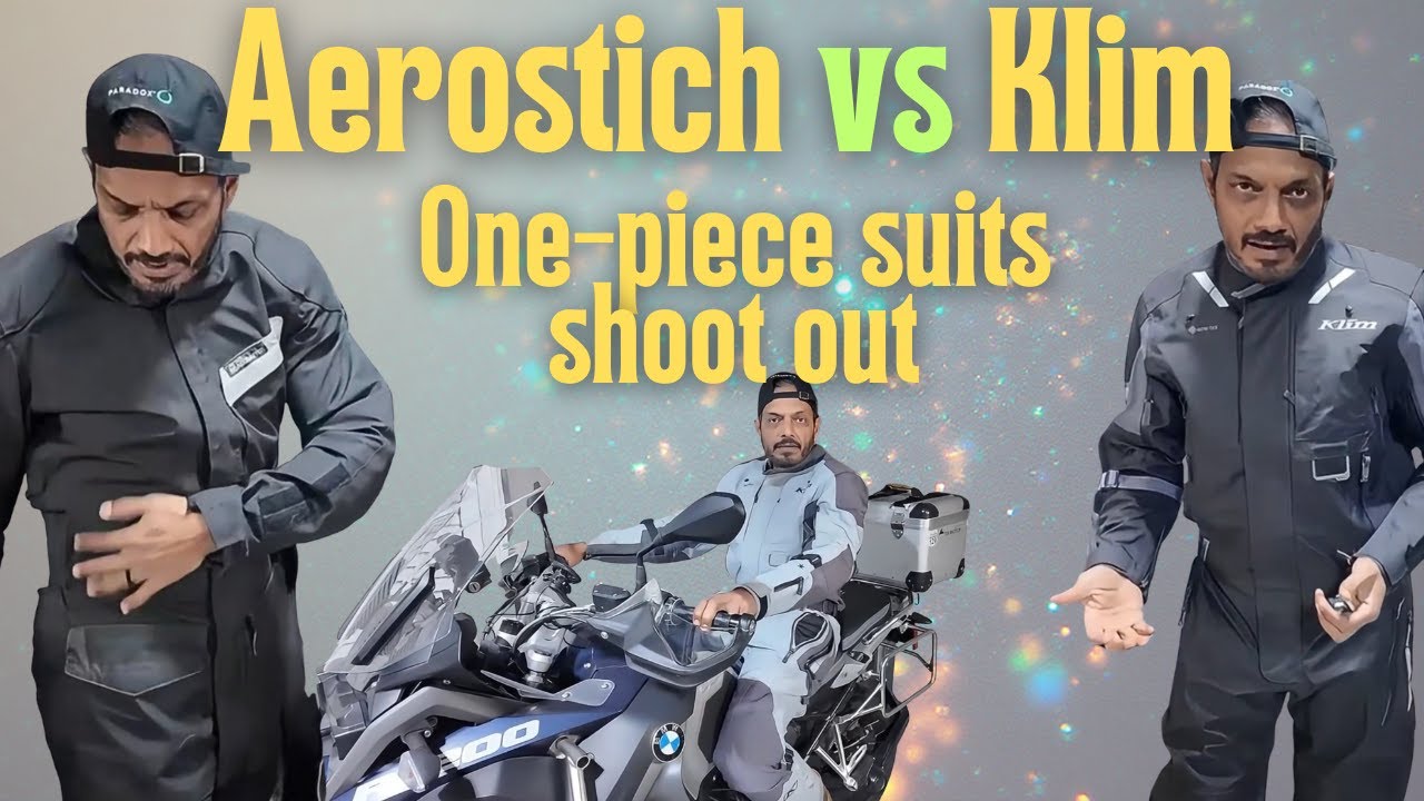 Сравнение цельных мотоциклетных комбинезонов: Aerostich и Klim (старая и новая версии)