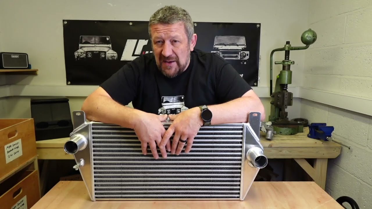 AS112 - ALLISPORT INTERCOOLER FOR DEFENDER FROM 1998-2016 - TD5 AND PUMA ENGINE TD4 2.4 & 2.2 ENGINE