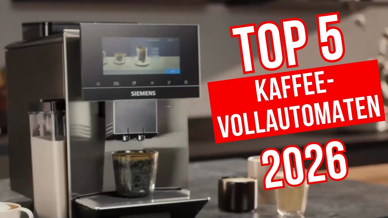Die 5 besten Kaffeevollautomaten 2026