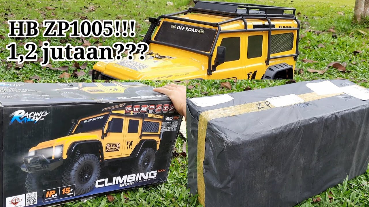UNBOXING RC ADVENTURE 1:10 SCALE 1,2 JUTAAN - KEREN BANGET