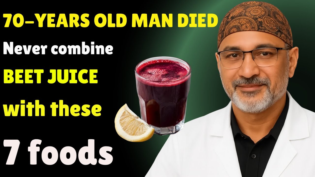Over 60? NEVER Drink Beet Juice With THESE 7 Foods - It Can Cause Serious Health Problems!