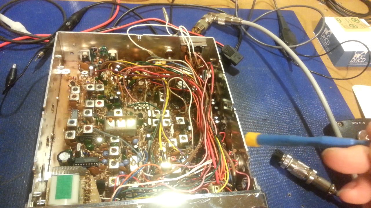 Cobra 148GTL with a bunch of sloppy work causing problems.