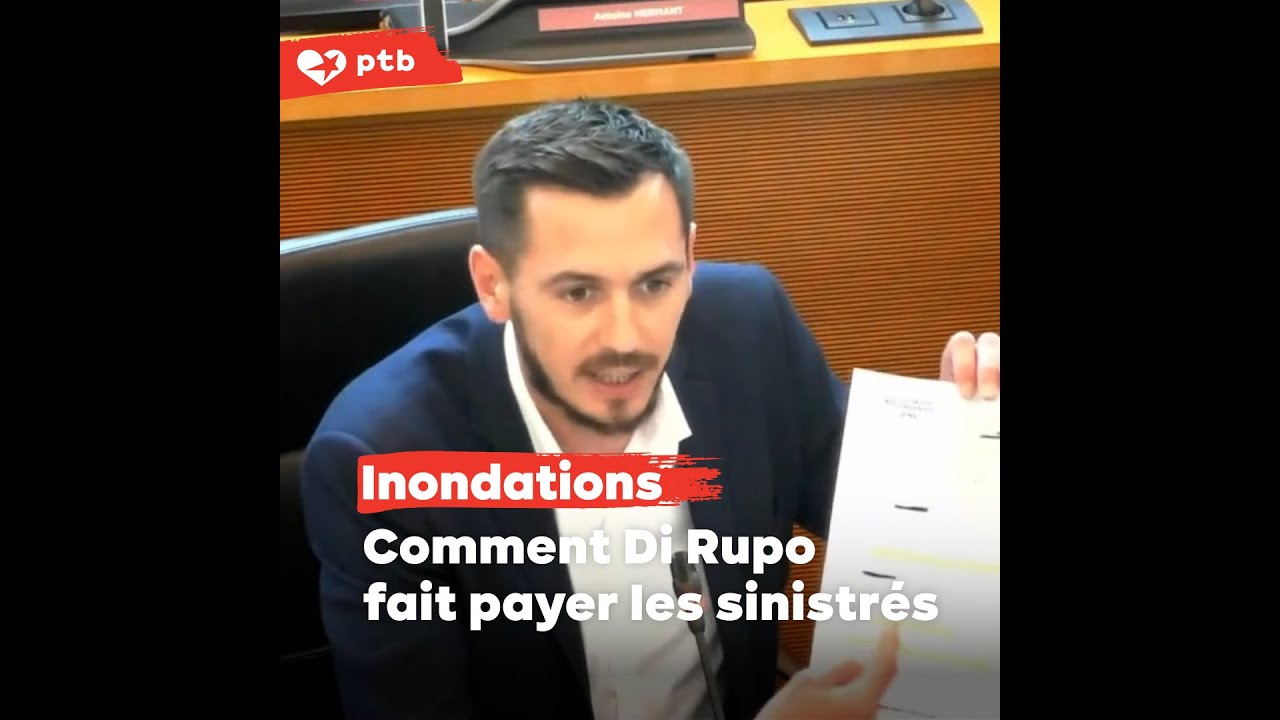Comment le gouvernement Di Rupo fait payer les sinistrés
