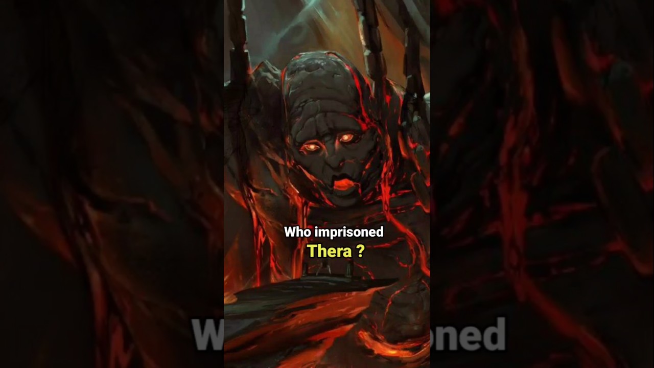 Who imprisoned Titan Thera in God of War ? #shorts #godofwar #kratos