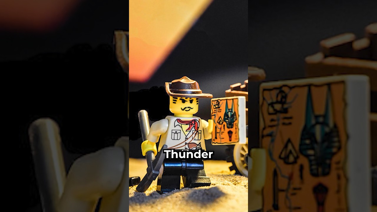 Who is Lego Johnny Thunder? #lego #legoindianajones #minifigure #shorts #indianajones