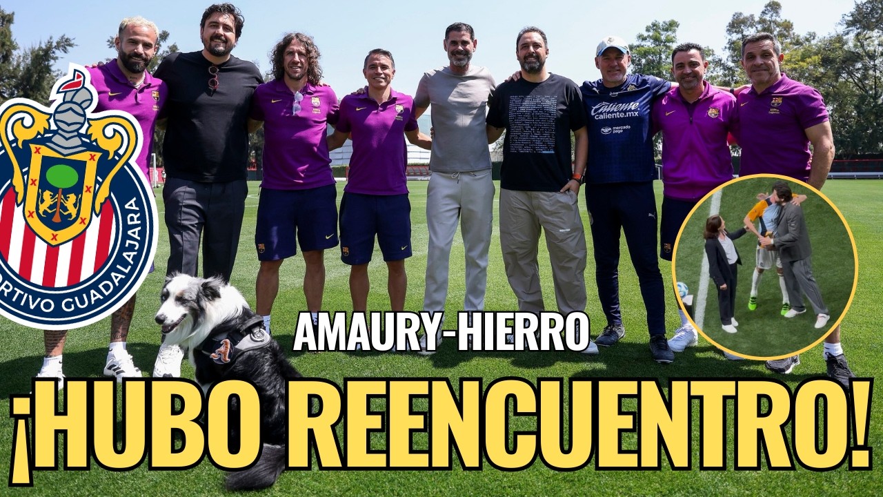🚨 ¡NOTICIAS CHIVAS: El REBAÑO tuvo una VISITA de LUJO, con el REENCUENTRO AMAURY-HIERRO! 🚨