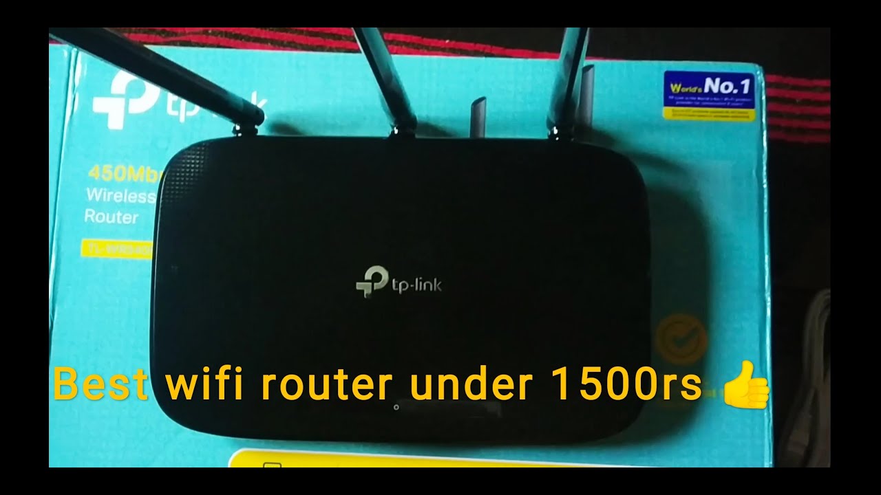 TP-LINK TL-WR940n wireless -N450 home router | best wifi  router under 1500rs  in 2020