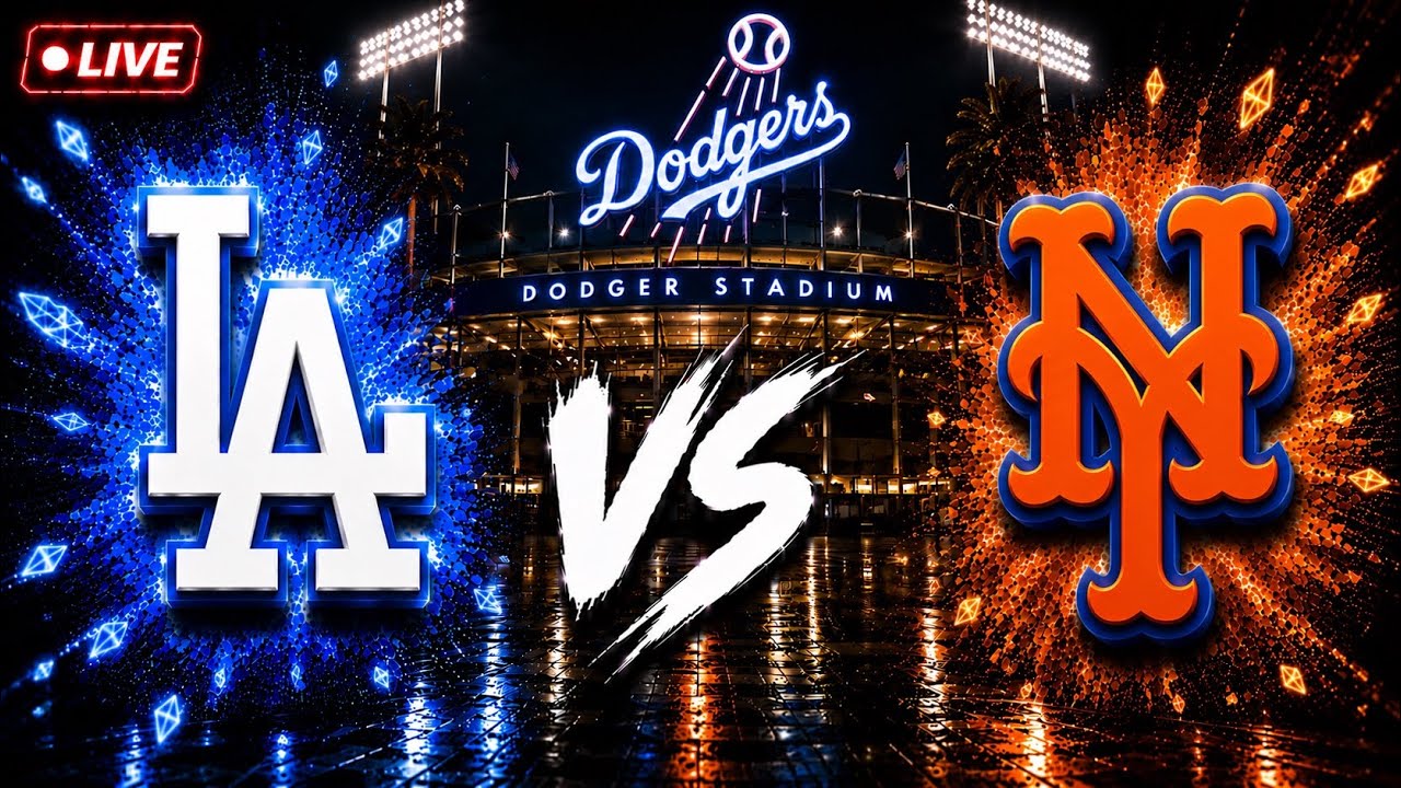 Los Angeles Dodgers vs New York Mets MLB Live Stream | Live Scoreboard