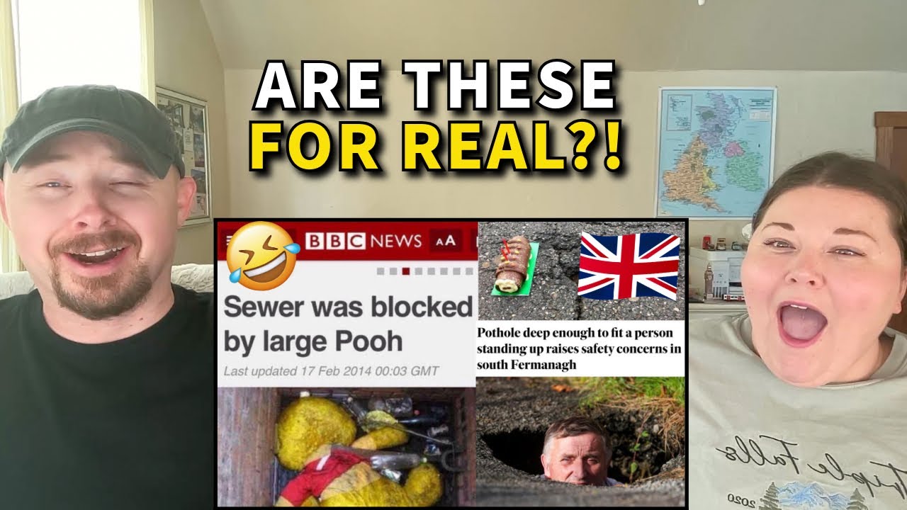 Americans React to Absolutely Mental British Headlines