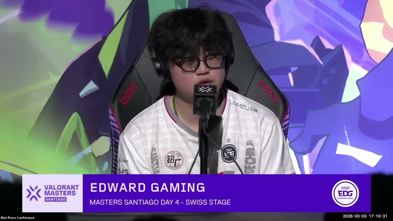 EDWARD GAMING (EDG vs T1) | MASTERS SANTIAGO PRESS CONFERENCE