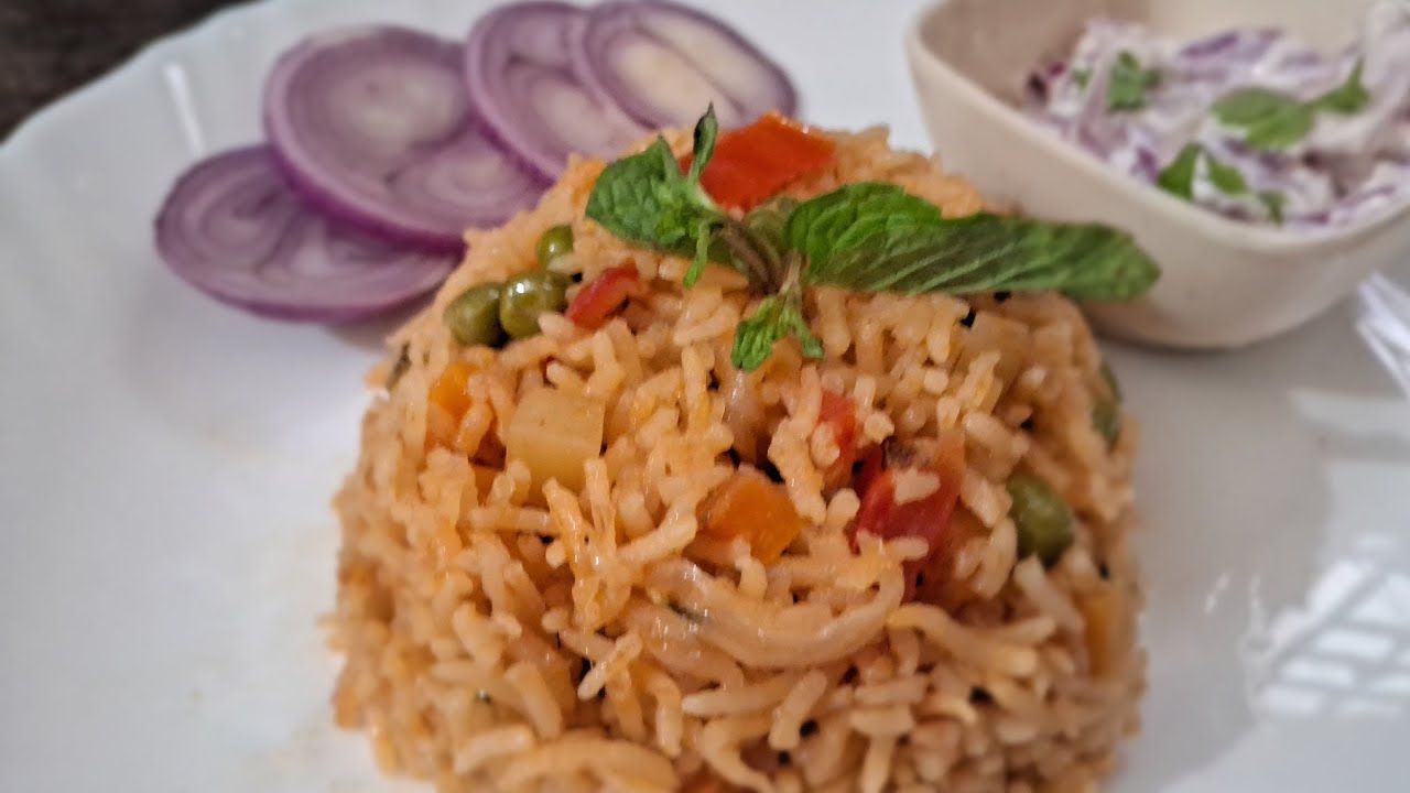😋Veg dum biryani#food#cooking#recipe