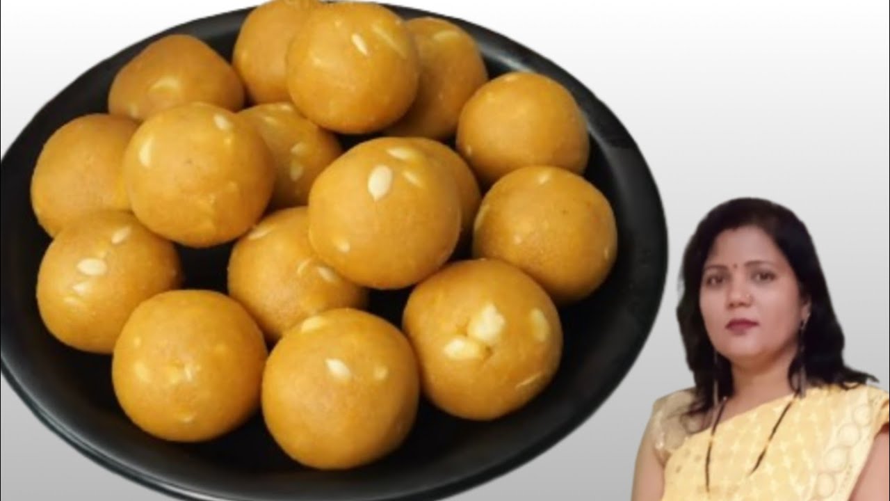 सिर्फ चार चम्मच घी में लड्डू बनाने का आसान तरीका | laddu recipe, 