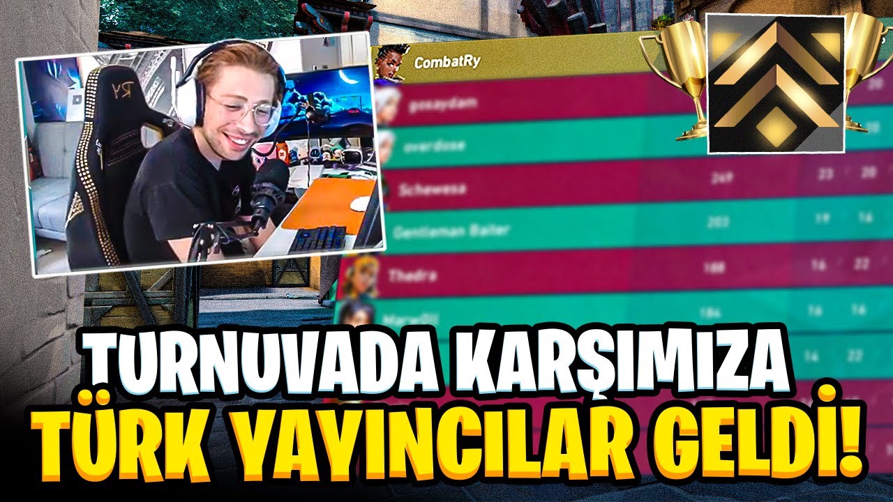 PREMİERE turnuvasında karşımıza TÜRK YAYINCILAR geldi! | Valorant