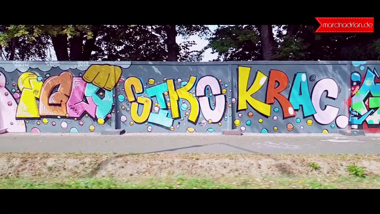 Slow Motion - Graffiti Mur Służew przy DK2, / ul.Puławska, 02-684 Warszawa, Polska / #theslowmoguys