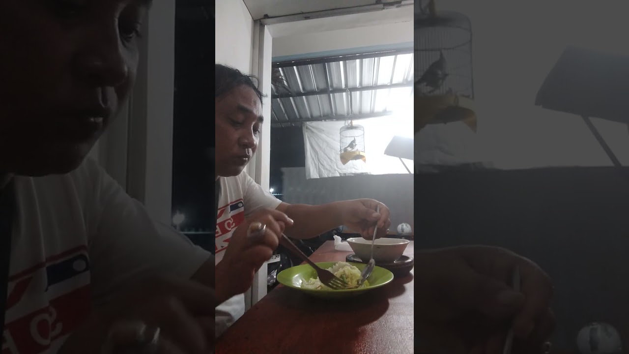 Makan bos g/ eat rice/ mukbang n vood