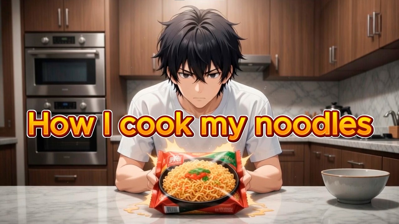 How I cook my noodles #anime #funnyanime #viralvideo #viral #animeedit