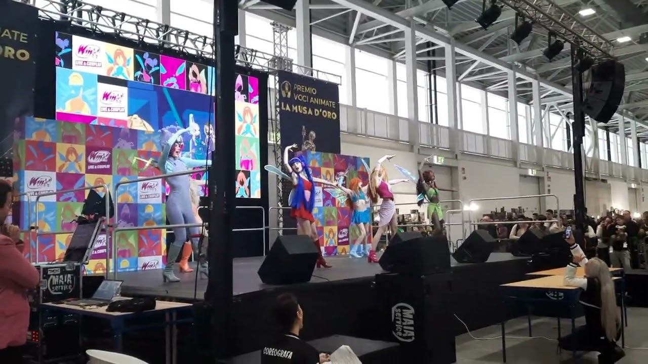 Nerd Show Bologna 2 febbraio 2025  - Live Elisa Rosselli ( Winx Club )  - Winx Cosplay Crew
