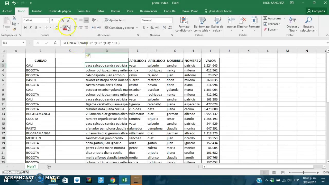 TIPS DE EXCEL