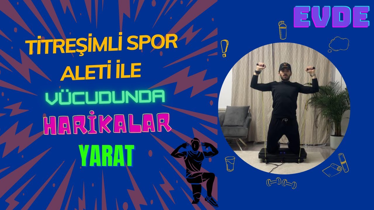 BU CİHAZ GERÇEKTEN İŞE YARIYOR! EVDE TİTREŞİMLİ SPOR ALETİ İLE DEĞİŞİMLERE HAZIR OL!