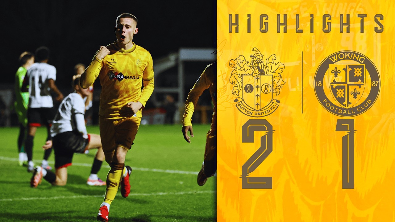 Основные моменты матча Саттон Юнайтед против Уокинга, 17.02.2026, NL