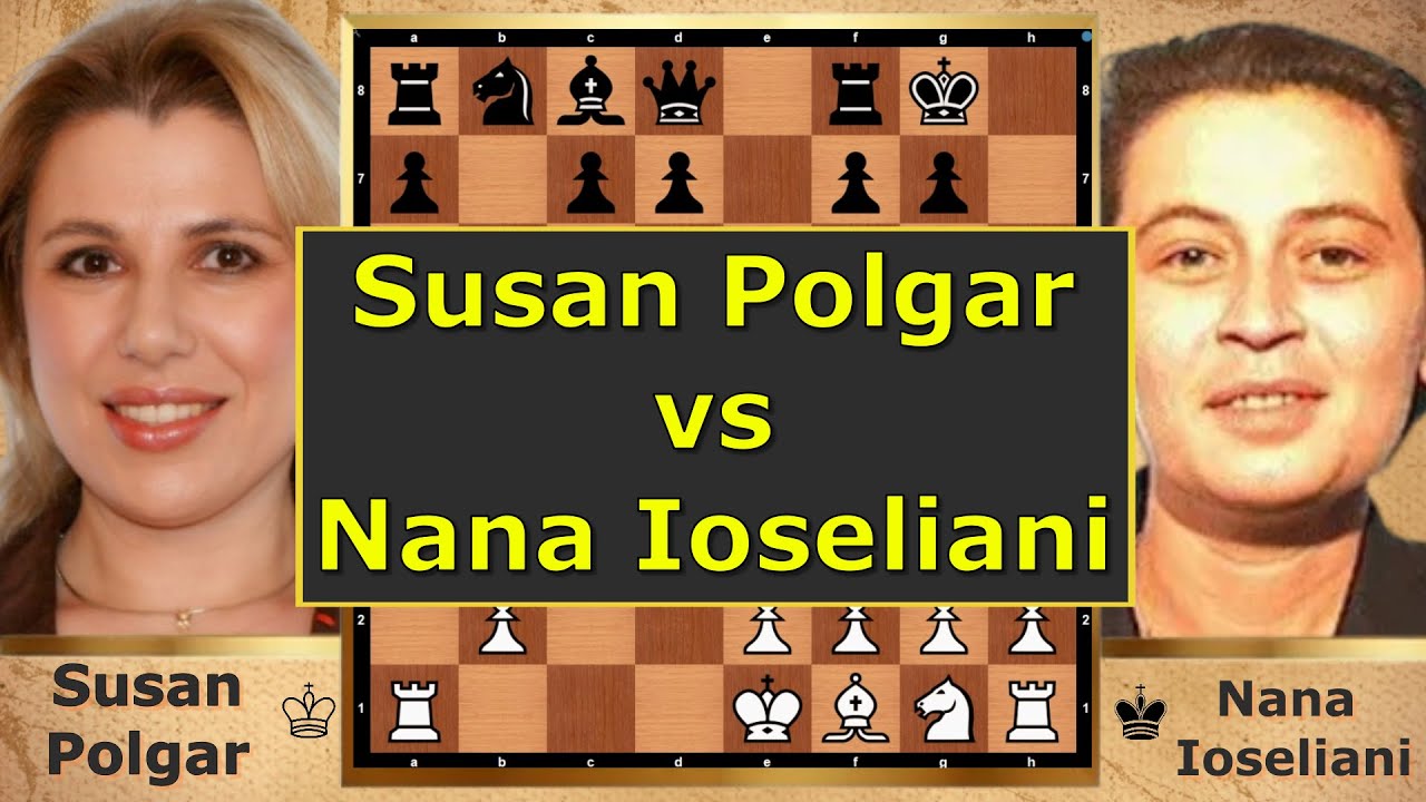 SUSAN POLGAR vs NANA IOSELIANI – Candidates Final Duel 🔥 #SusanPolgar #WomensChess #CandidatesFinal