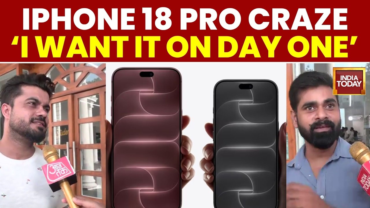 iPhone 18 Pro Sale: Customer Buys Two Phones, One As A Gift For His Daughter | India Today