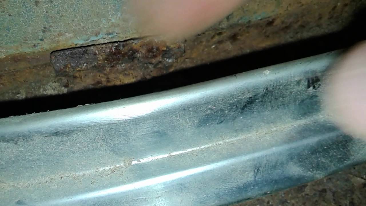 64 Impala Rear Window Chrome trim removal video1