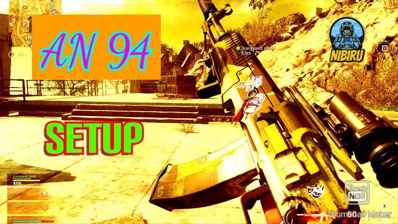 this AN 94 class setup is very overpowered only 2 shots in warzone pacific. #warzone #an94